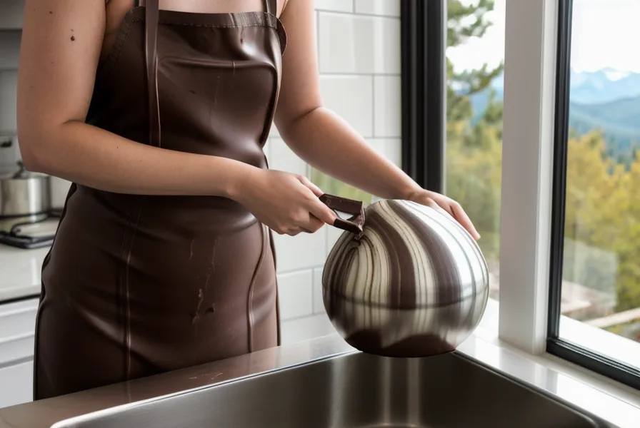 Bombones artesanales bien sellados después de templar el chocolate, listos para compartir