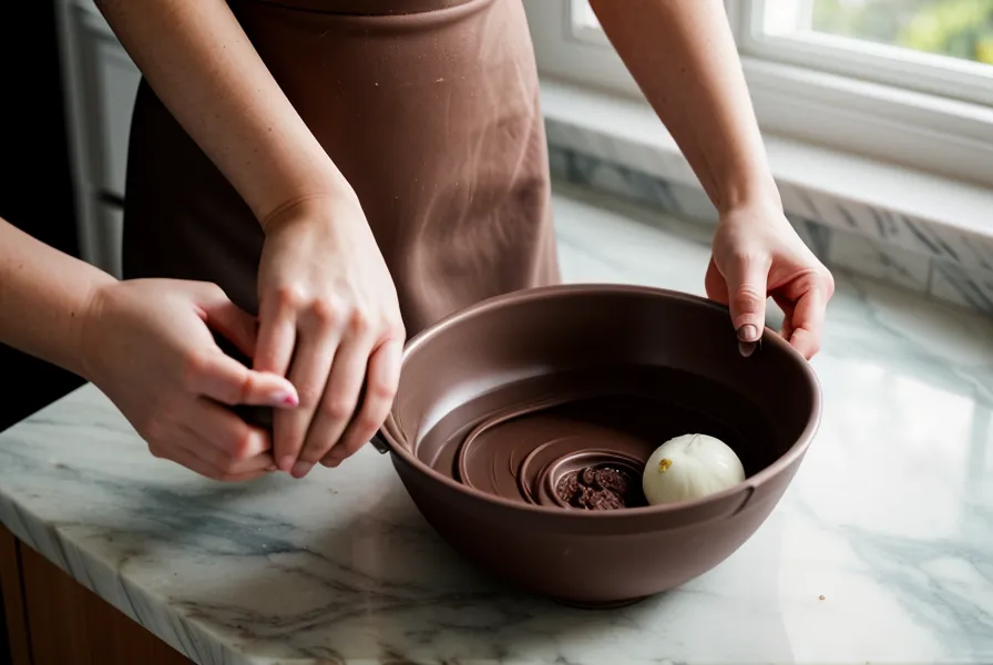 Tanda casera de fresas con chocolate recién bañadas, con imperfecciones reales típicas de un domingo de práctica en Salta