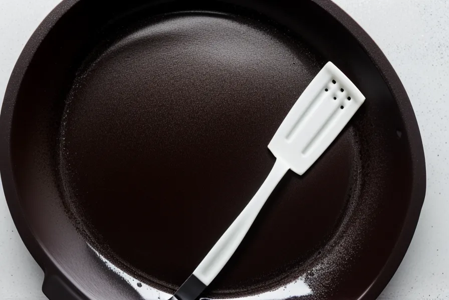 Espátula de goma mezclando chocolate artesanal derretido en un bol de plástico