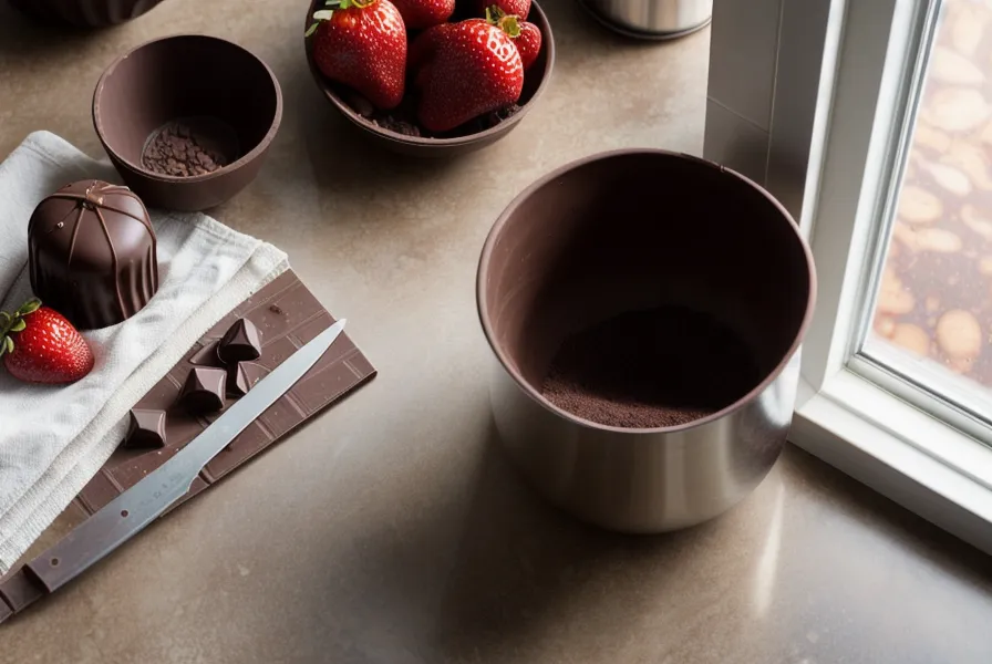 Comparación entre un molde de silicona y uno de policarbonato para elegir moldes de chocolate al empezar