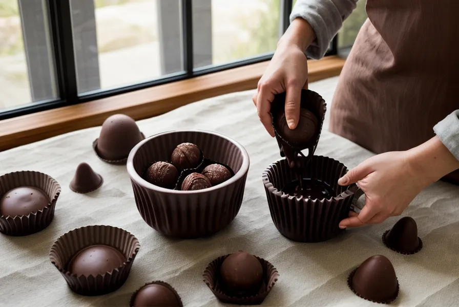 Fresas con chocolate artesanal recién bañadas, primer paso de un emprendimiento casero en Salta