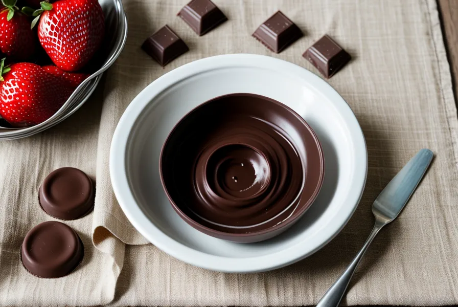 Termómetro de cocina para controlar la temperatura al templar chocolate para bombones caseros